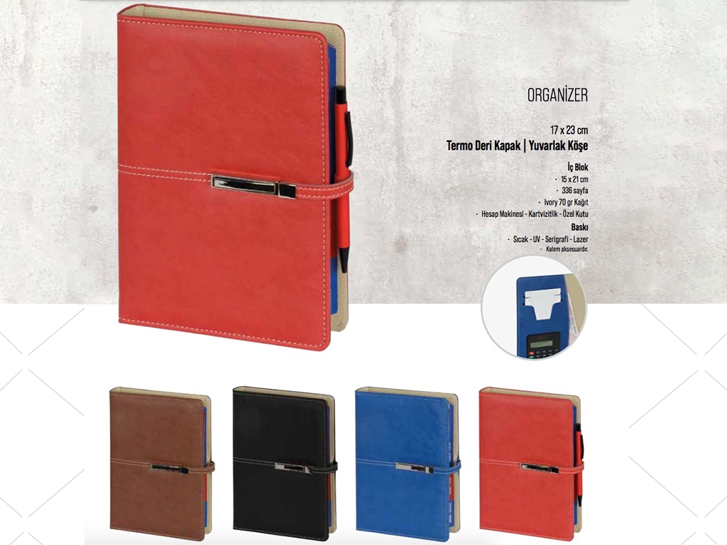 Organizer With Calculator
