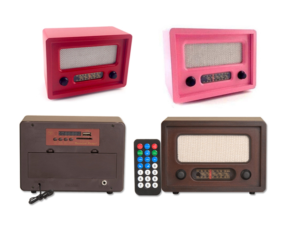 Ahşap Nostaljik Radyo