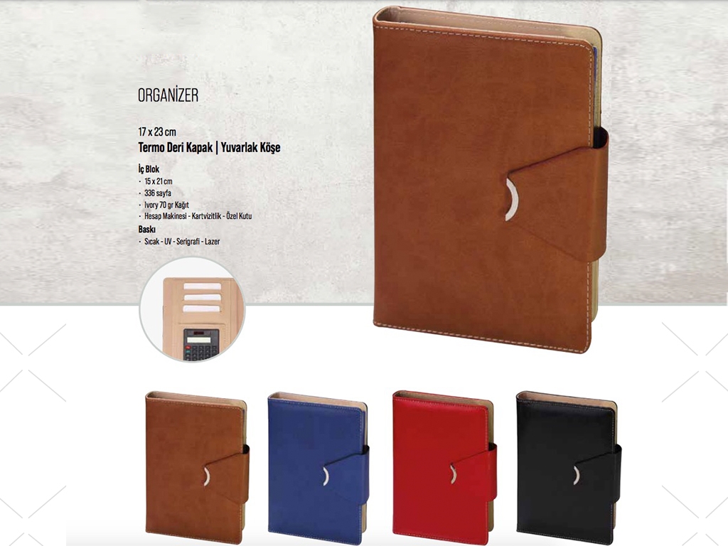 Organizer With Calculator