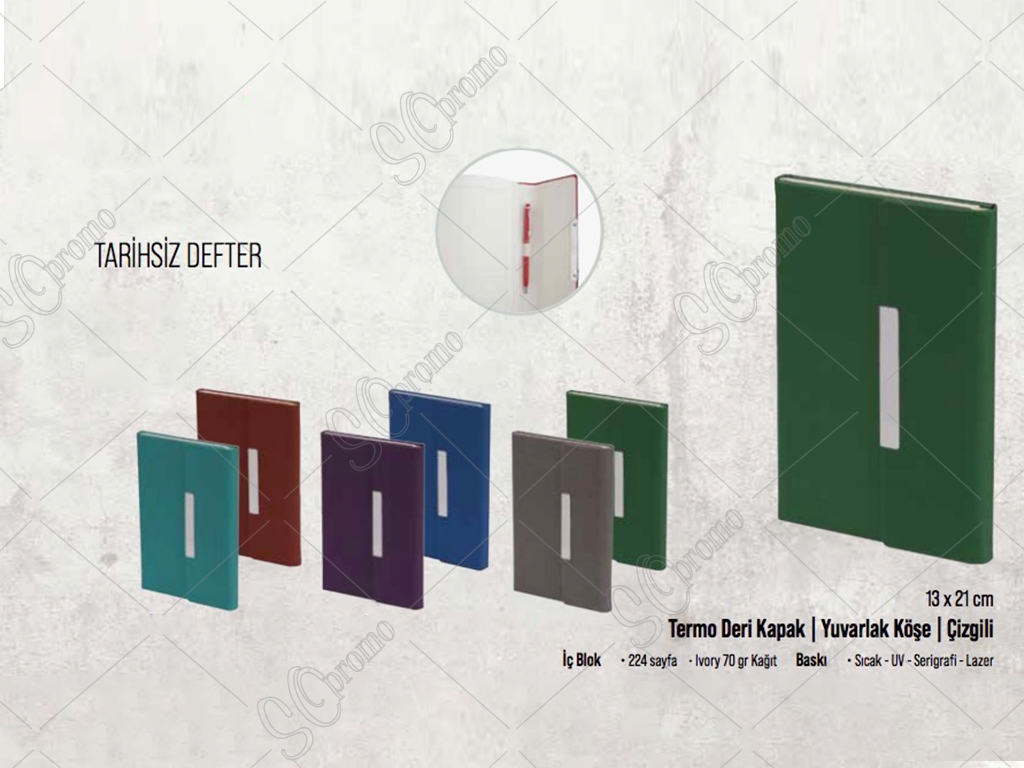 Tarihsiz Çizgili Defter